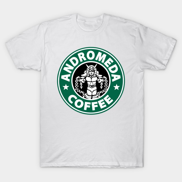 Andromeda Coffee T-Shirt by VintageTeeShirt